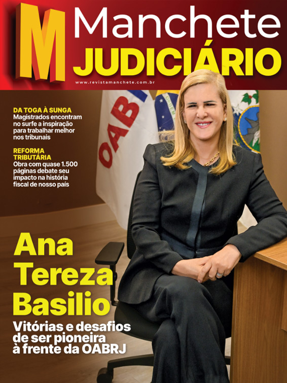 Capa da revista Revista Manchete Judiciário